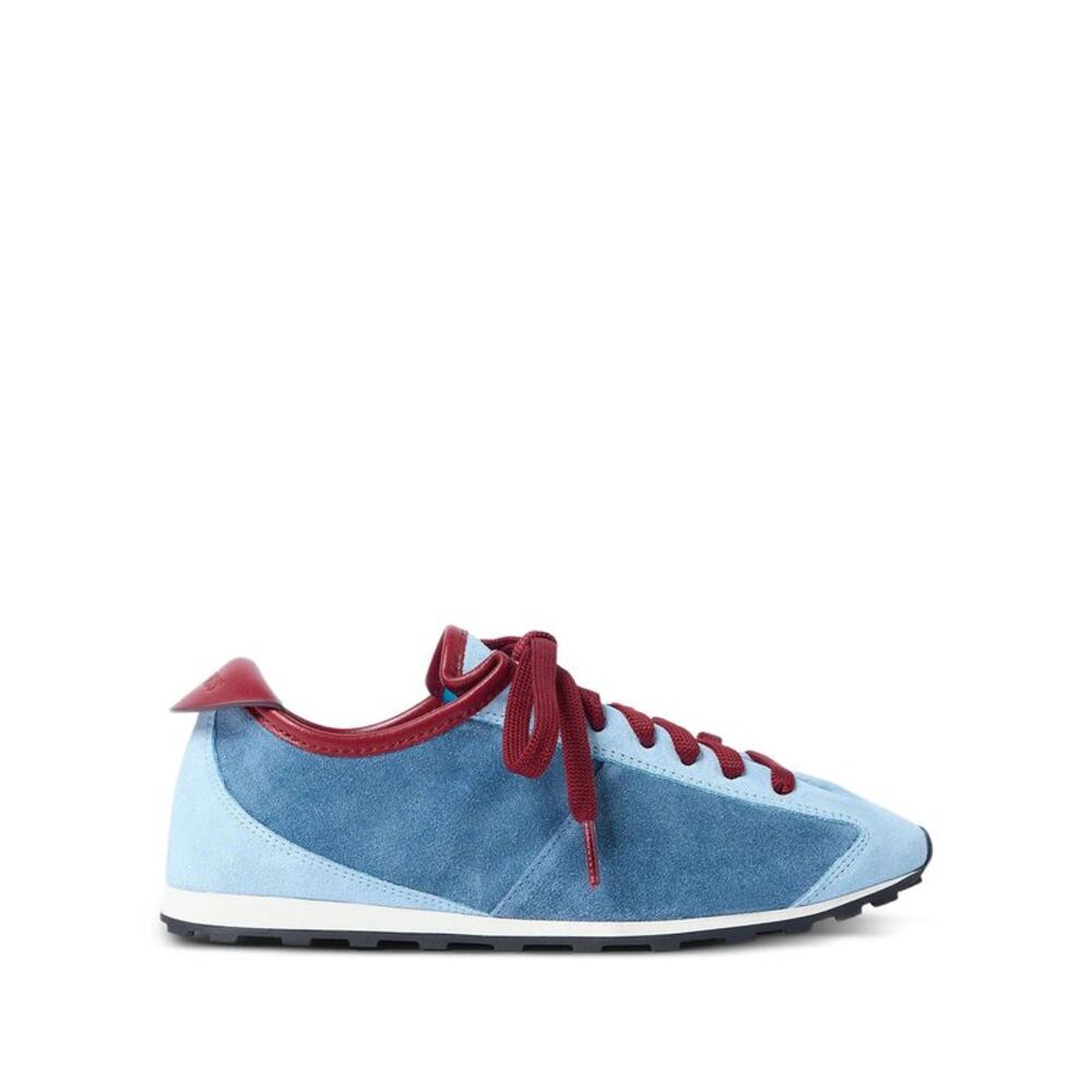 Jacquemus Men "Les Tennis" In Pelle Di Vacchetta Scamosciata